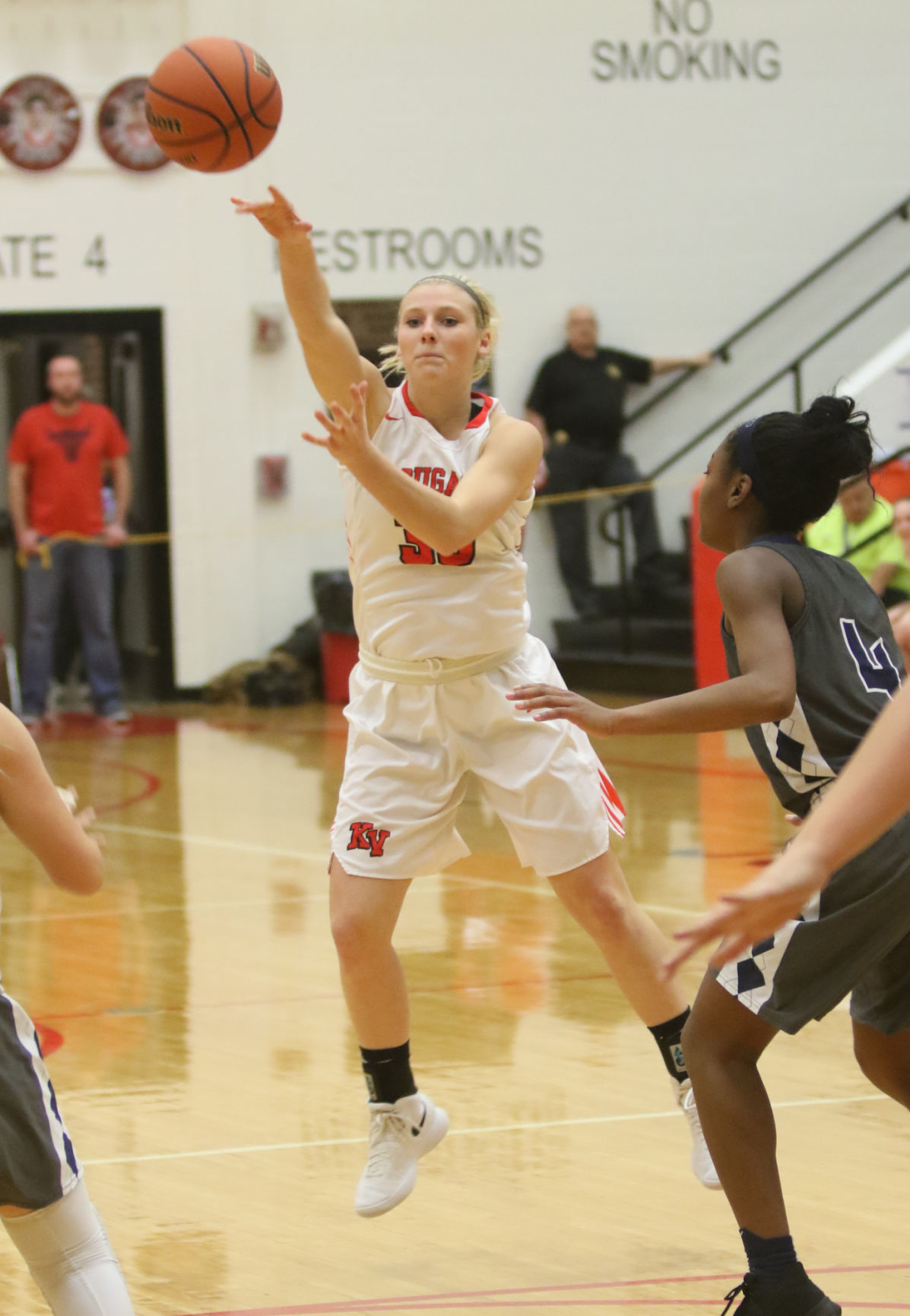 Girls basketball sectional - Kankakee Valley vs Michigan City